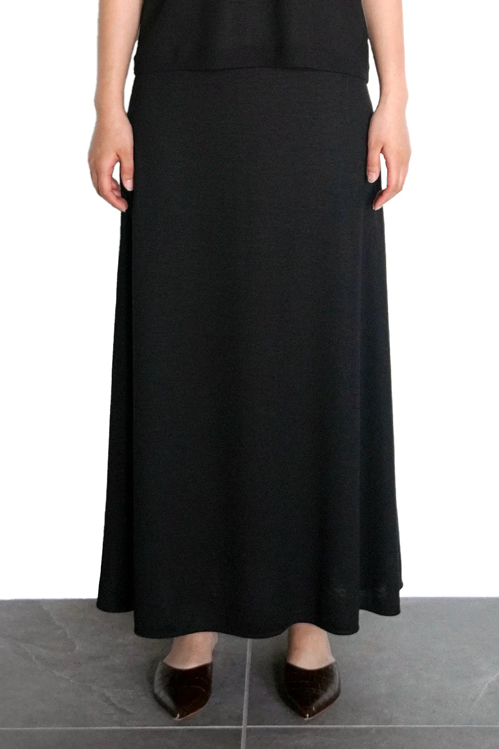 WRAPINKNOT【MCS18・FLEAR MAXI SKIRT】