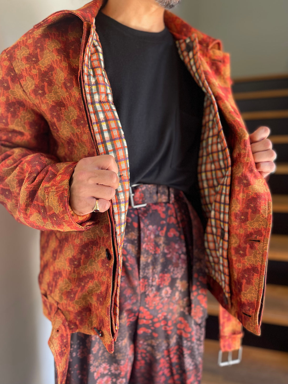 DRIES VAN NOTEN VARRICK SET 4356 M.W.JACKET