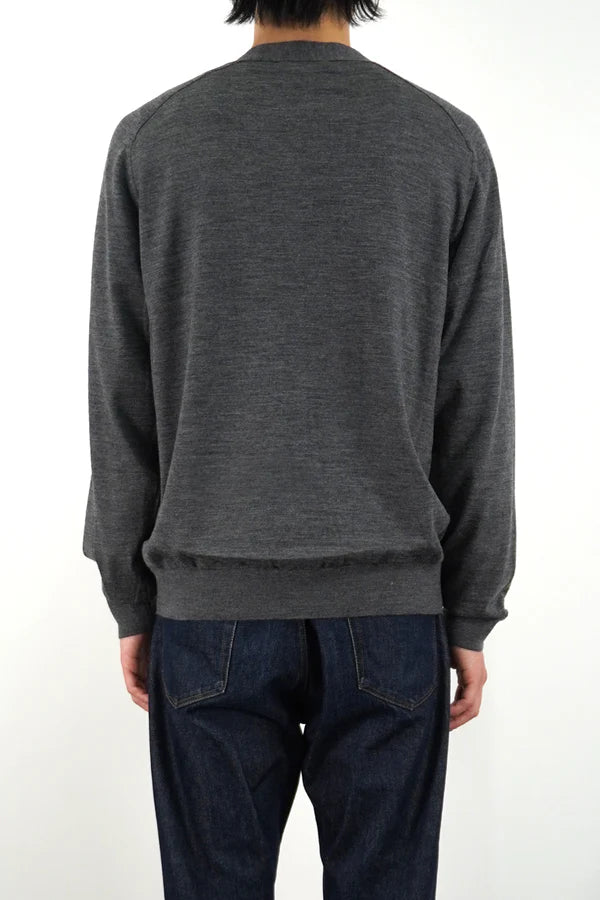 UMEDA 16GG V NECK CARDIGAN (UM302-UCD16)