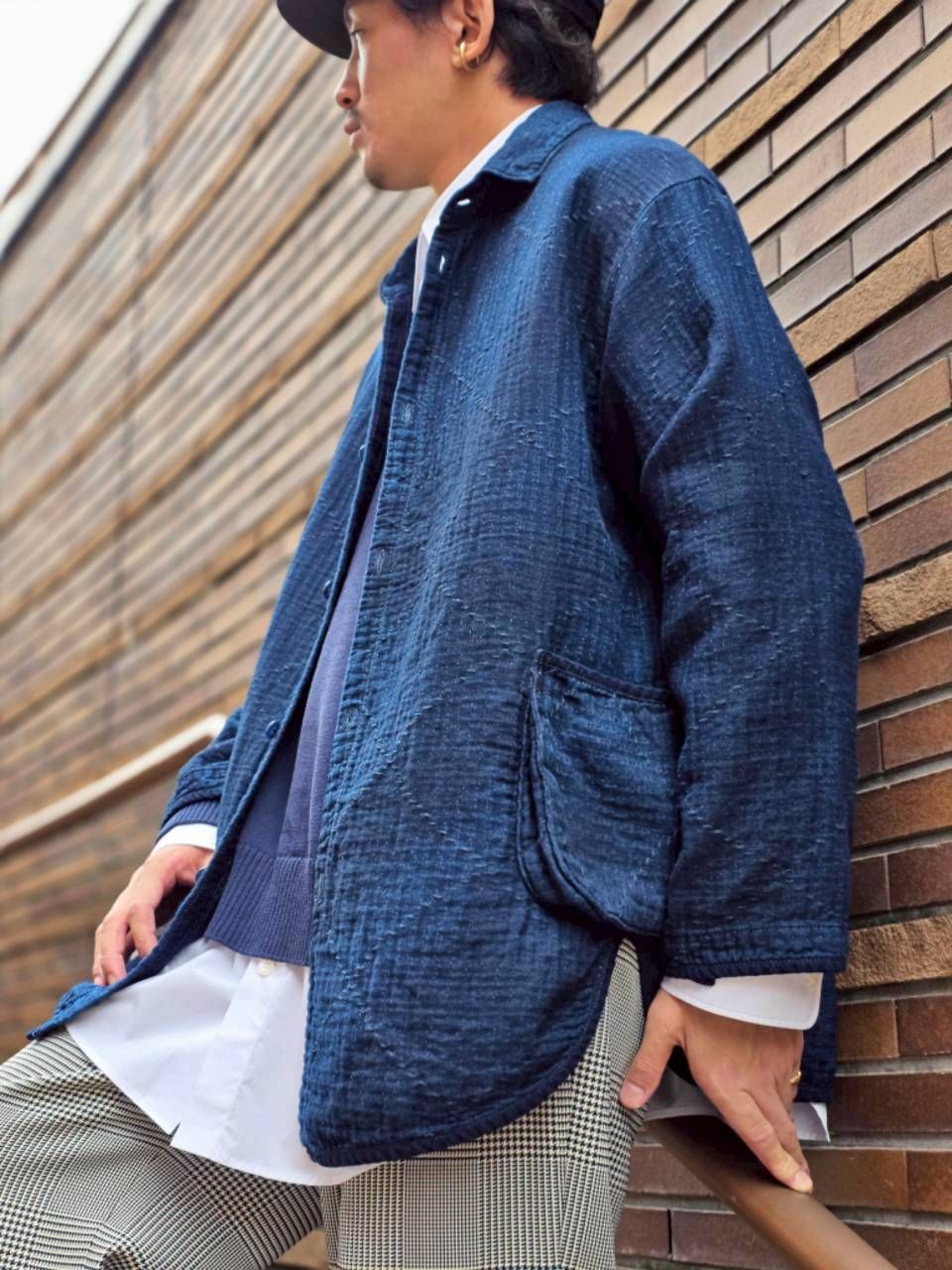 Porter Classic SEA ISLAND SASHIKO SHIRT JACKET (LIMITED)