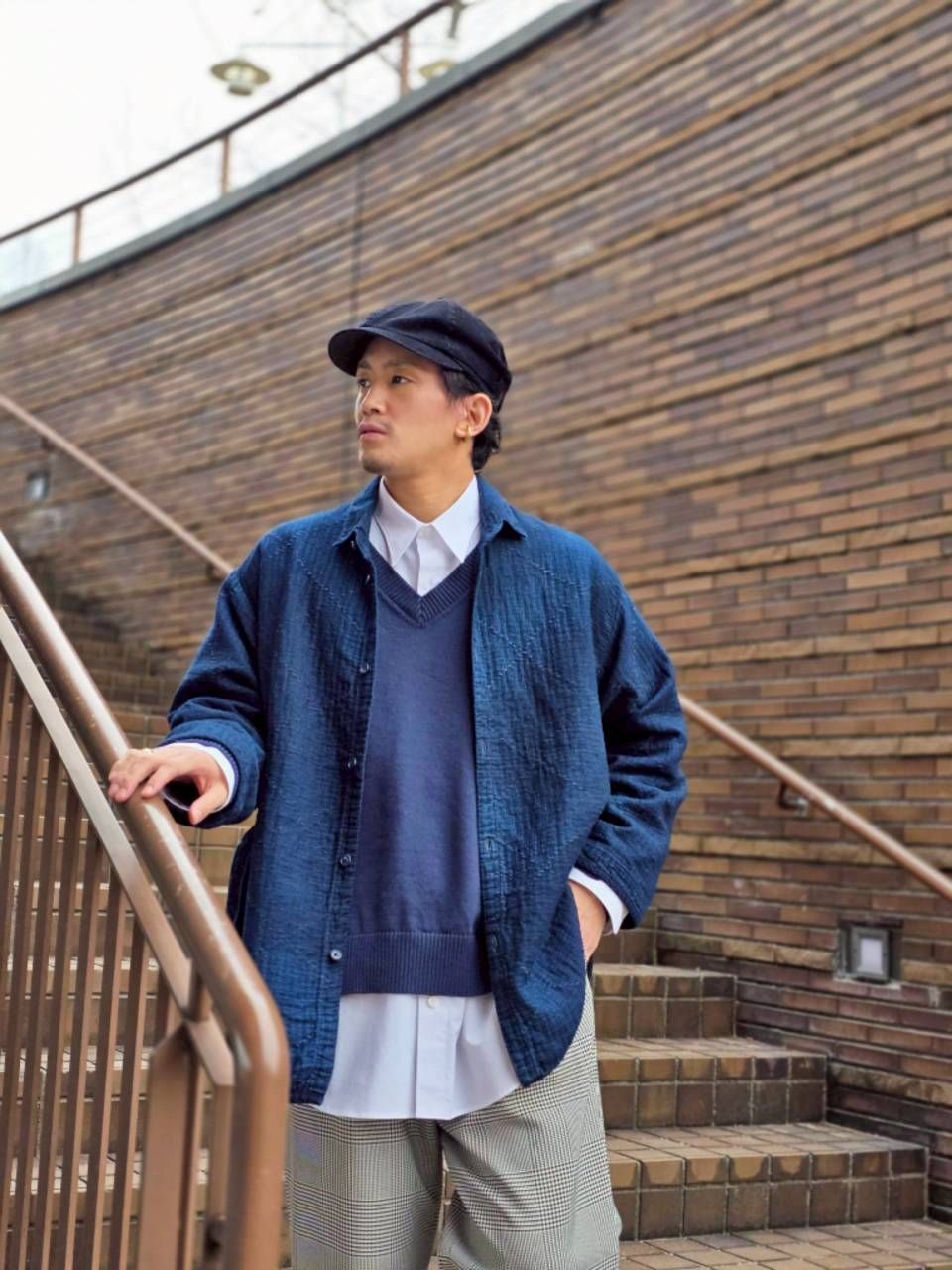 Porter Classic SEA ISLAND SASHIKO SHIRT JACKET (LIMITED)