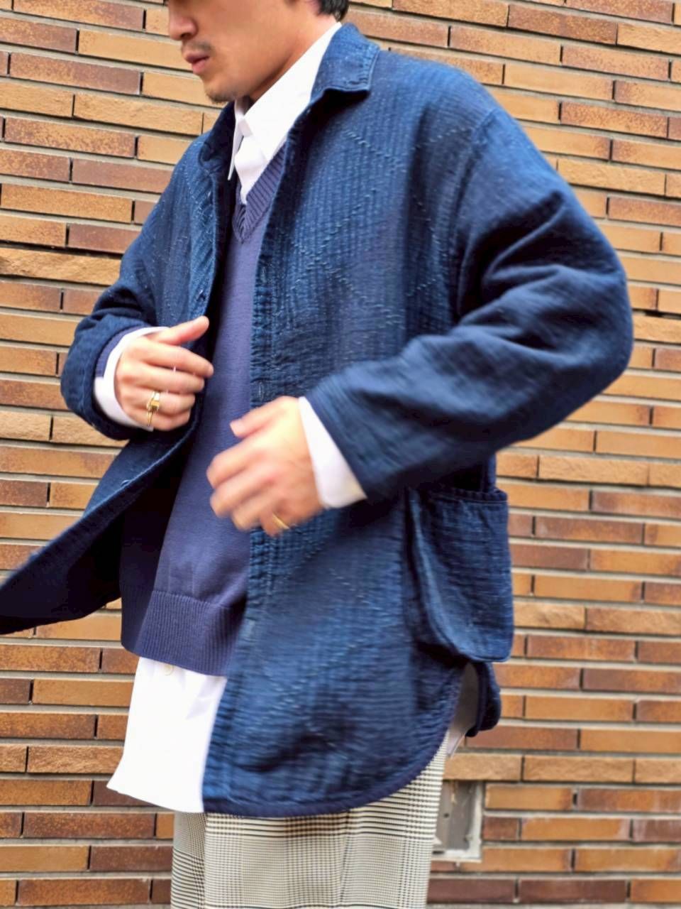 Porter Classic SEA ISLAND SASHIKO SHIRT JACKET (LIMITED)