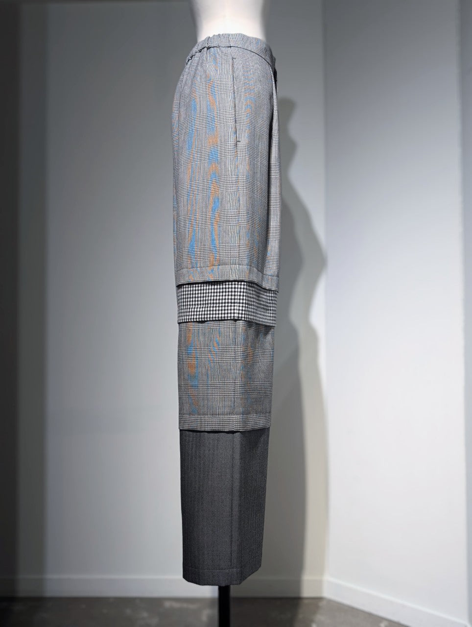 ENFOLD MIX WIDE-PANTS