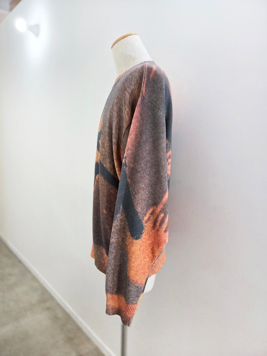 P.A.M. GETTING OVER PRINTED KNIT CREWNECK