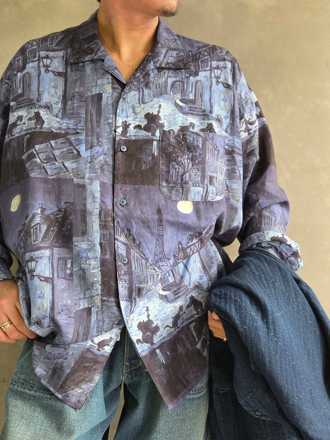 Porter Classic DISNEY / PC ALOHA COLLECTION ALOHA LONG SHIRT / THE ARISTOCATS