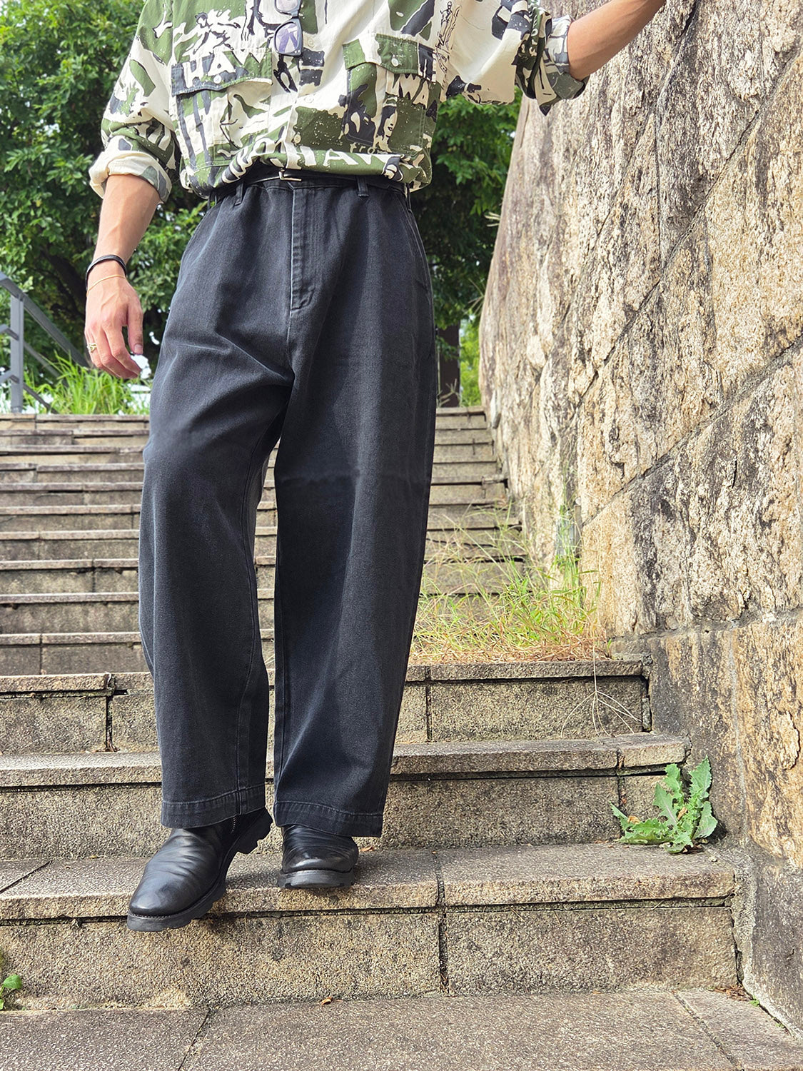 Porter Classic CLASSIC DENIM GENE KELLY PANTS (WHOLESALE EXCLUSIVE)