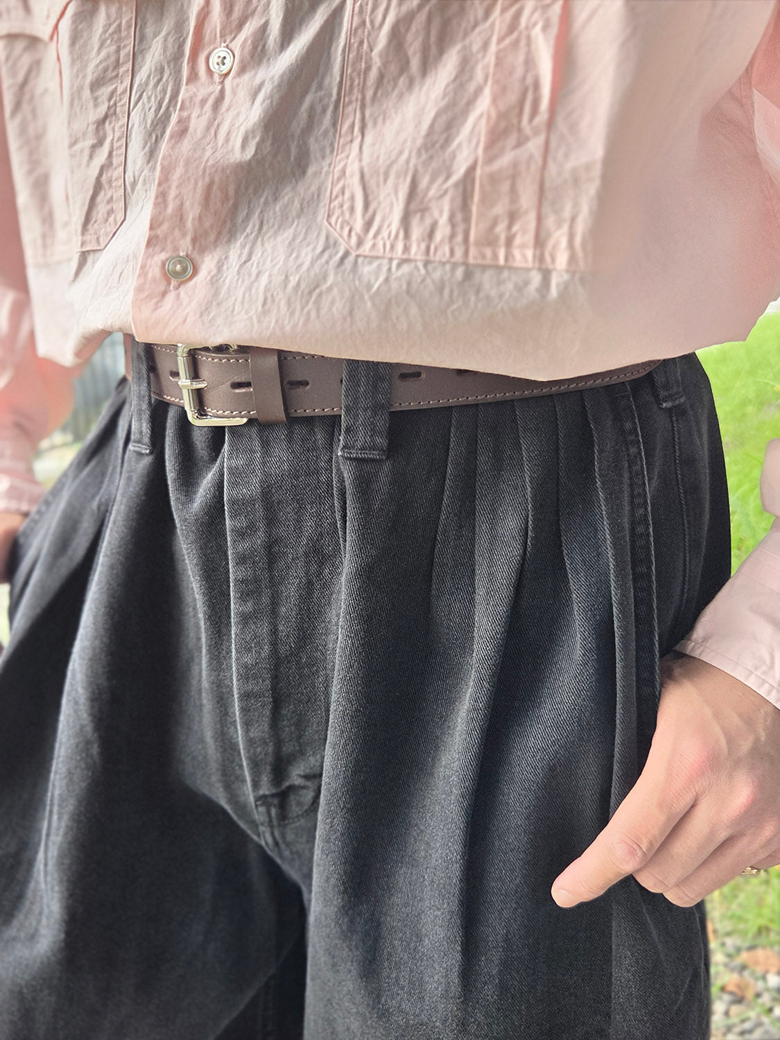 Porter Classic CLASSIC DENIM BEBOP PANTS (WHOLESALE EXCLUSIVE)