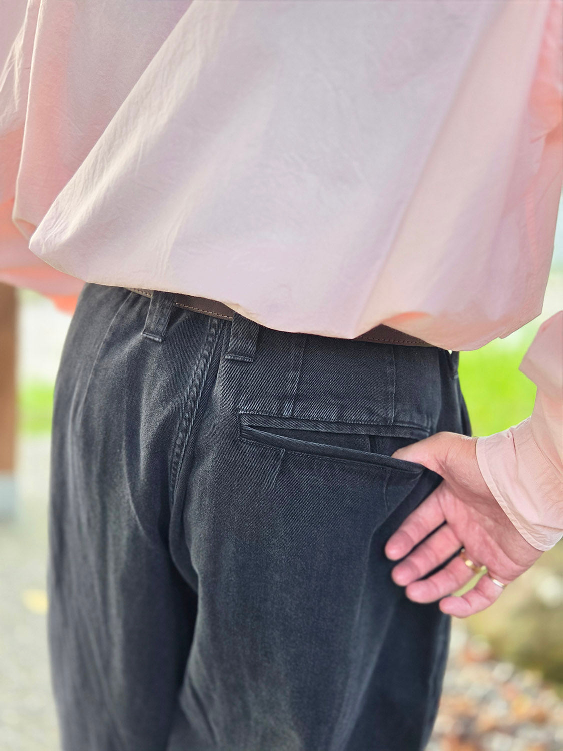 Porter Classic CLASSIC DENIM BEBOP PANTS (WHOLESALE EXCLUSIVE)