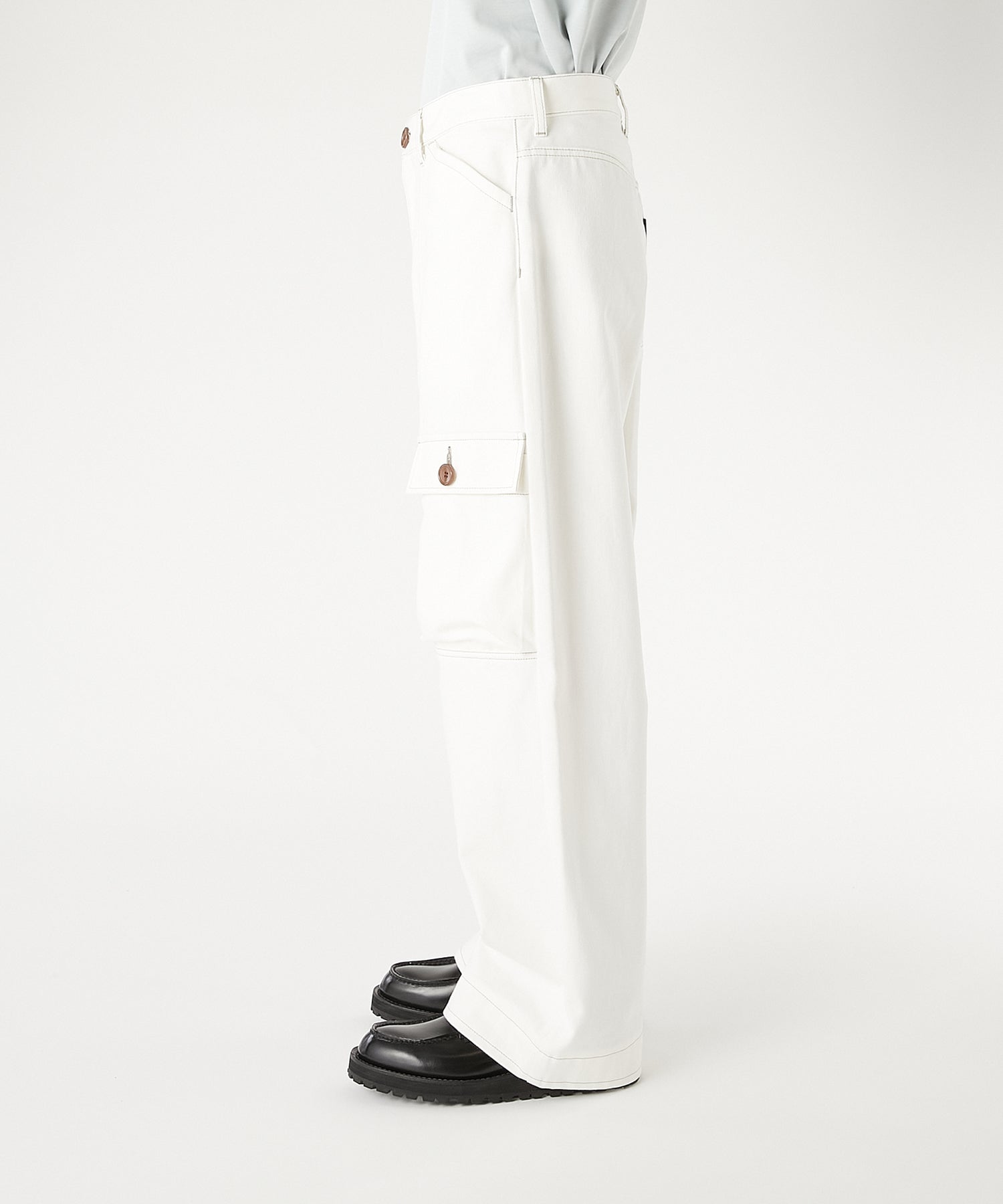 N.HOOLYWOOD 2261-CP22-012 FLAP-POCKET DENIM PANTS