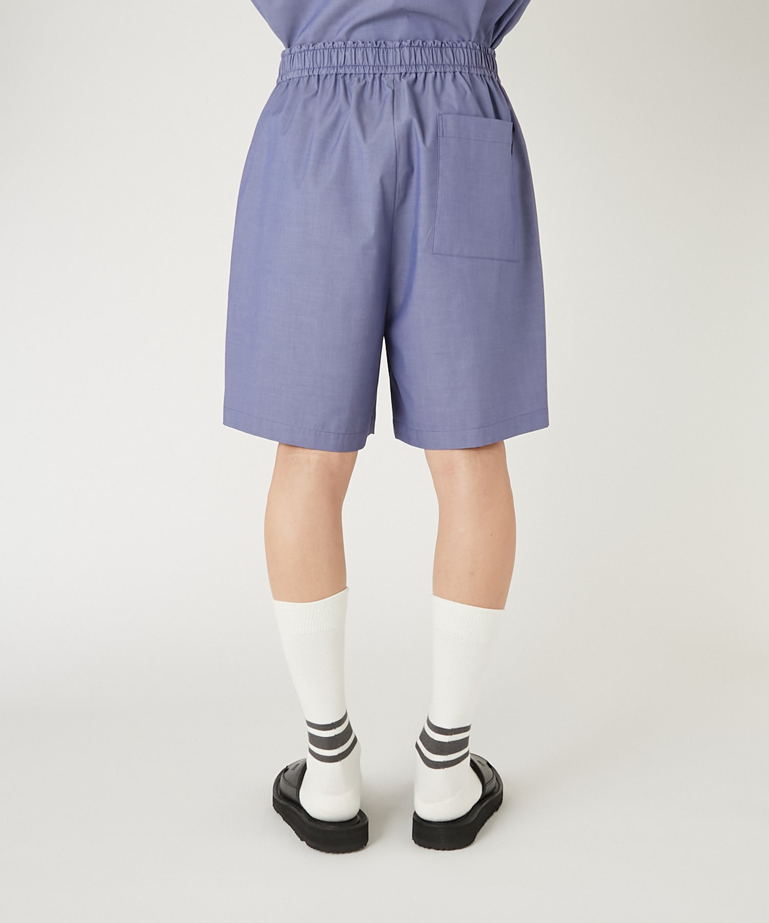 N.HOOLYWOOD 2261-CP50-102-S 2TUCK EASY HALF PANTS