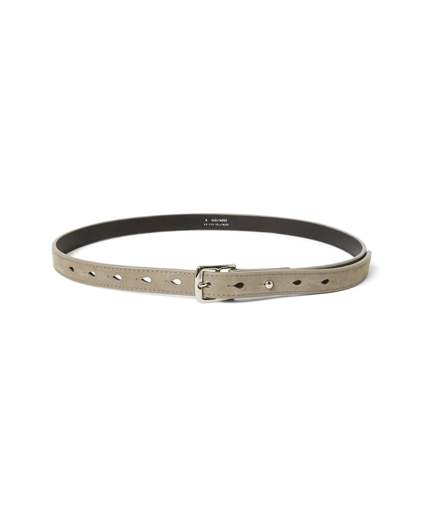 N.HOOLYWOOD 2262-AC08 LEATHER BELT