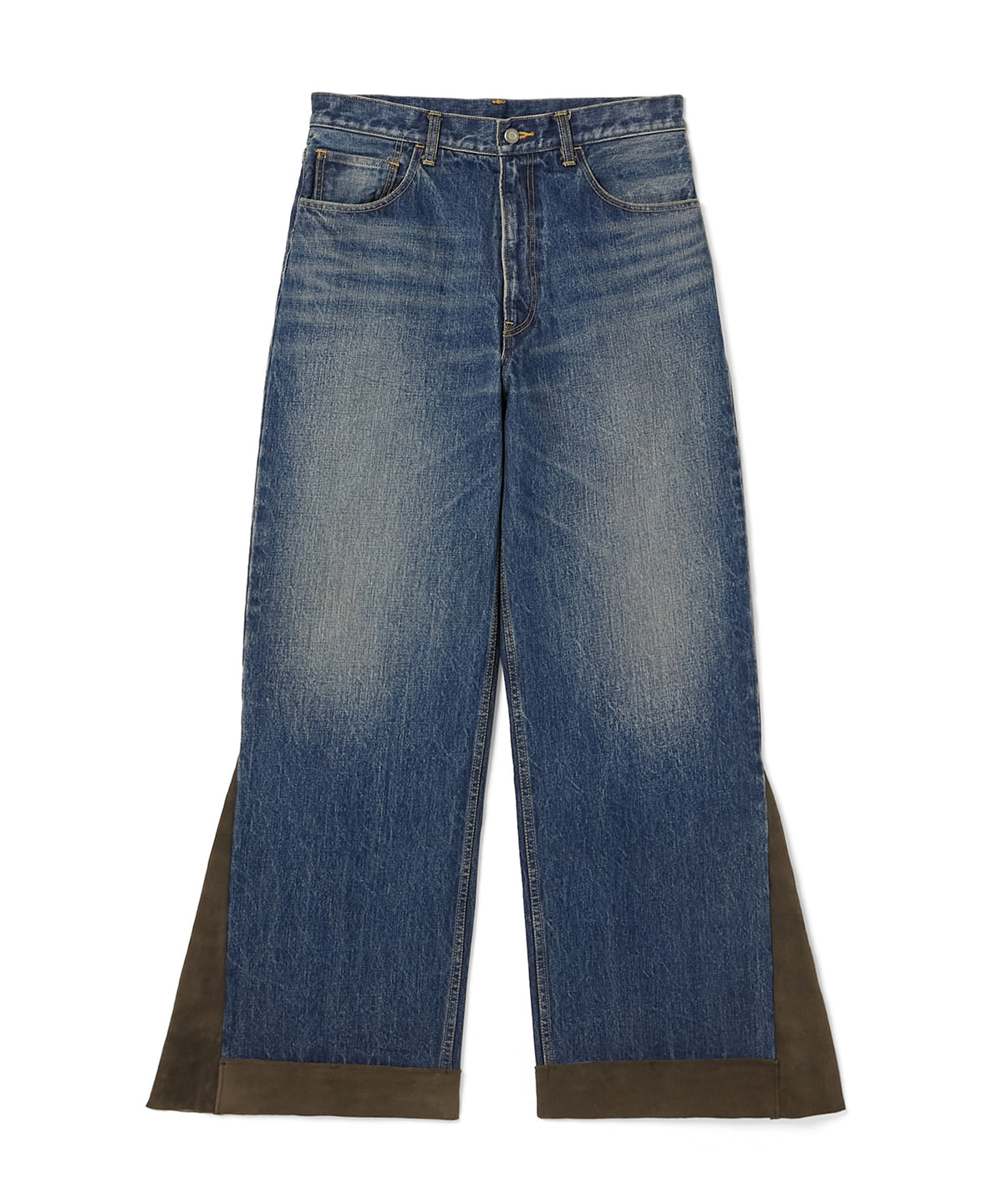 N.HOOLYWOOD 2262-CP25-046 PATCHWORK DENIM PANTS