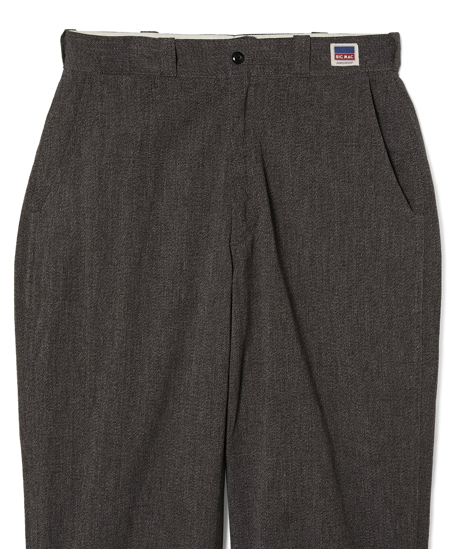 N.HOOLYWOOD × BIG MAC 2262-PT60-026 BLACK CHAMBRAY WORK PANTS