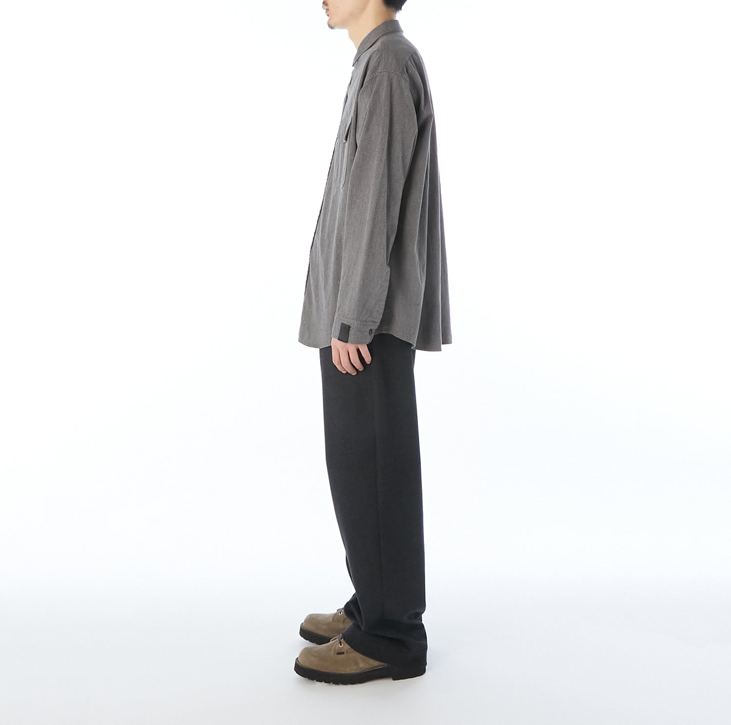 N.HOOLYWOOD × BIG MAC 2262-SH60-026 BLACK CHAMBRAY WORK SHIRT