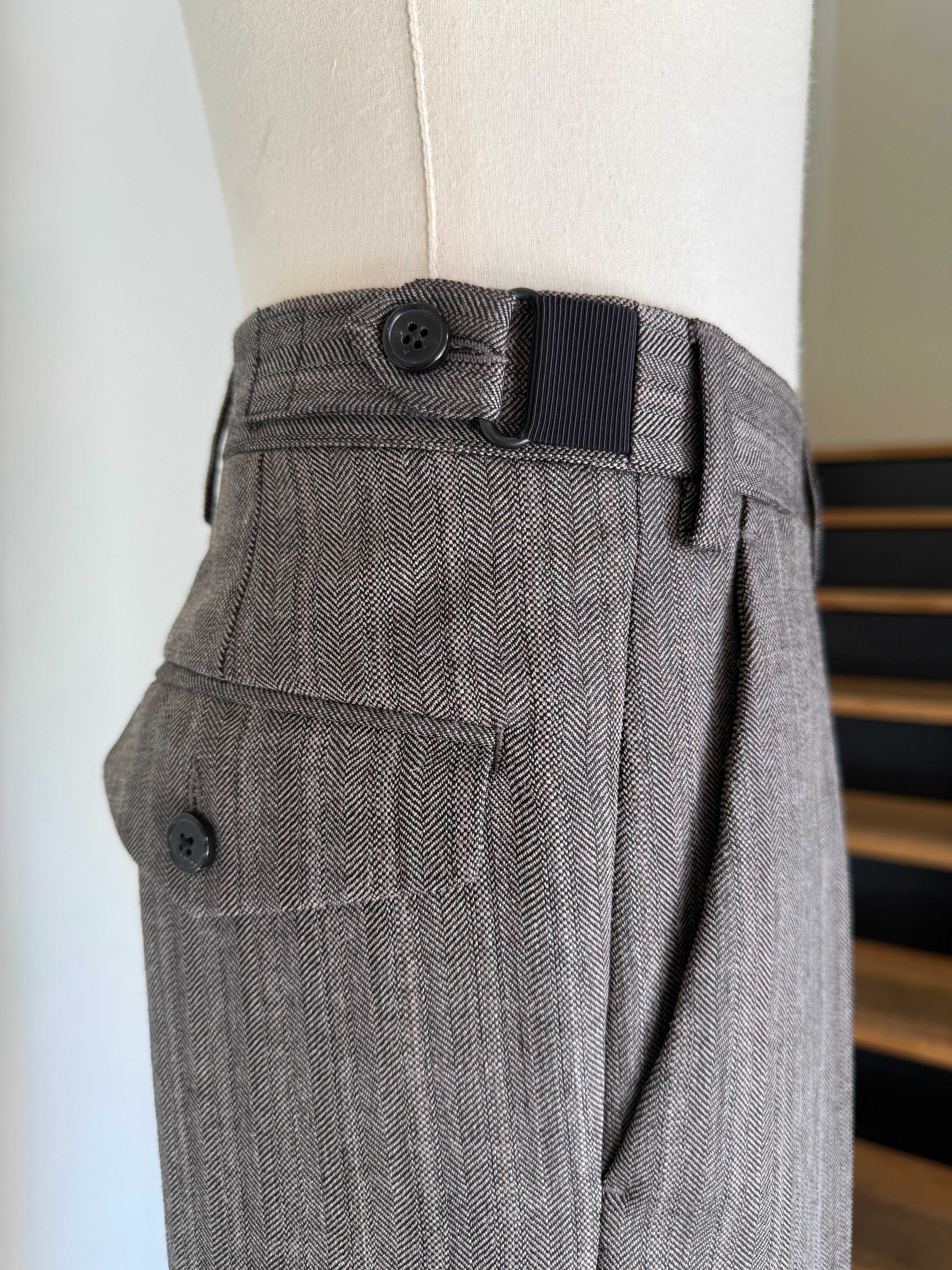 DRIES VAN NOTEN PHILIP 4042 M.W.PANTS