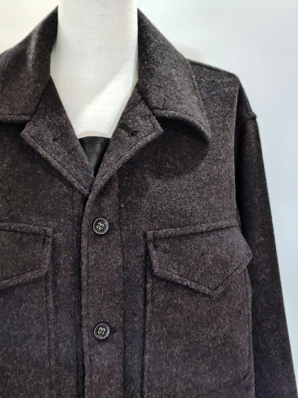 TANAKA DOUBLE POCKET SHIRT (BROWN)