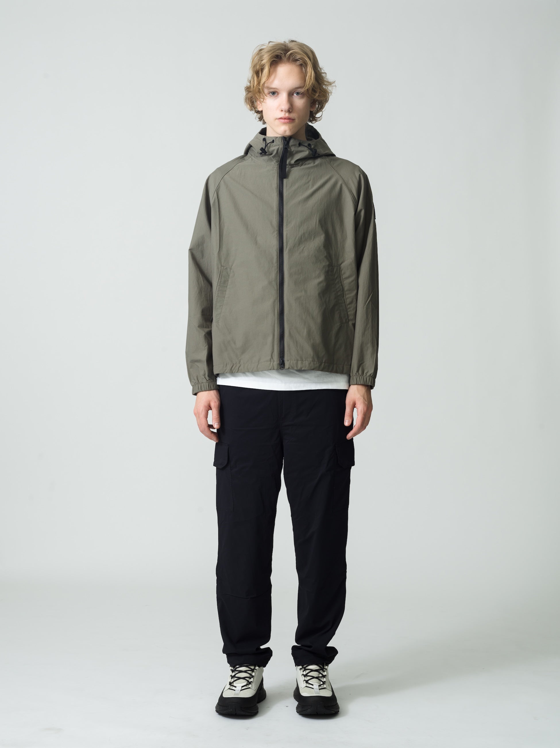 CANADA GOOSE 2469MBA Haynes Wind Full-Zip Hoody Black Label Fusion Fit