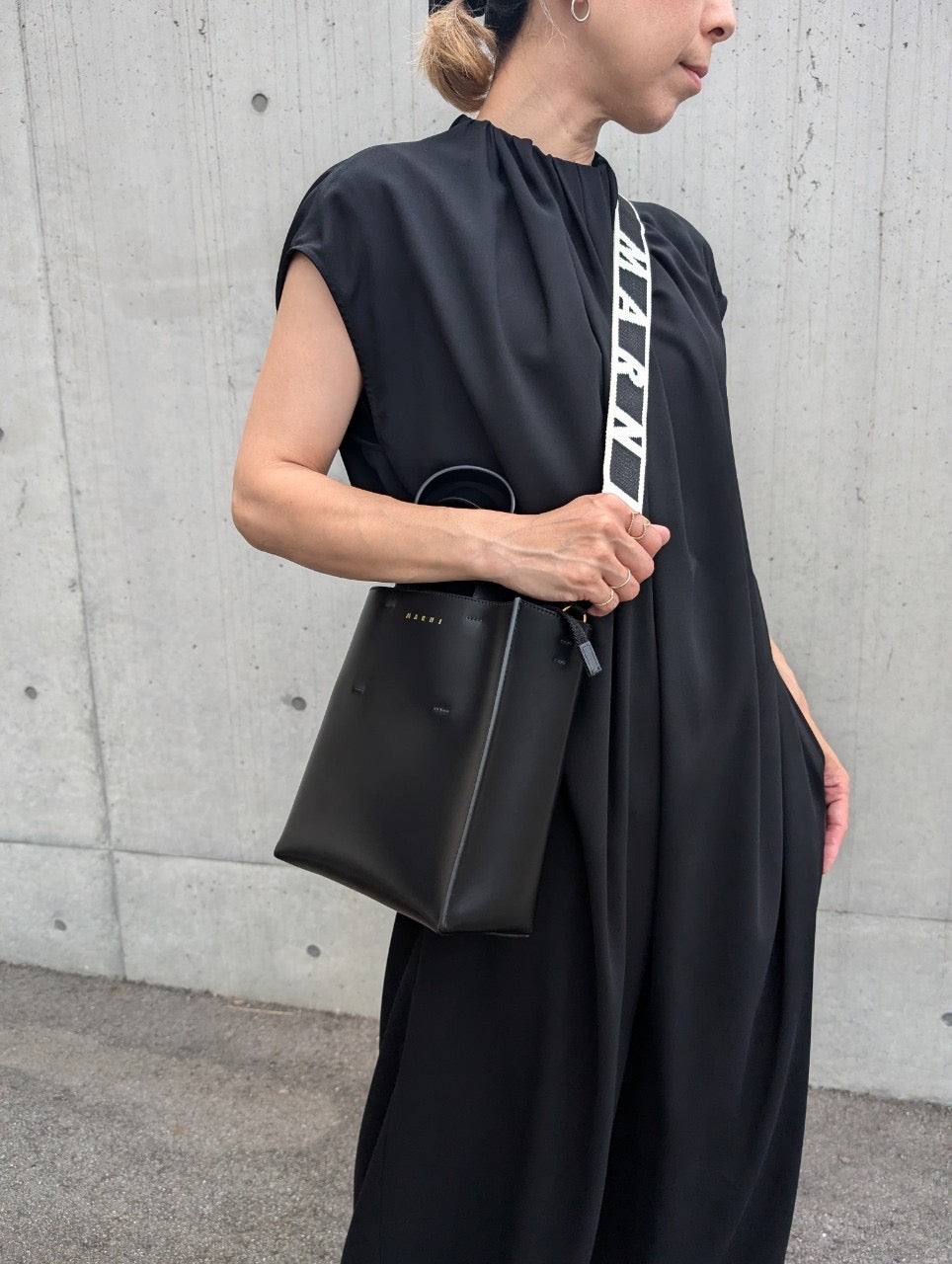 MARNI SHMP0039 MUSEO LEATHER MINI BAG