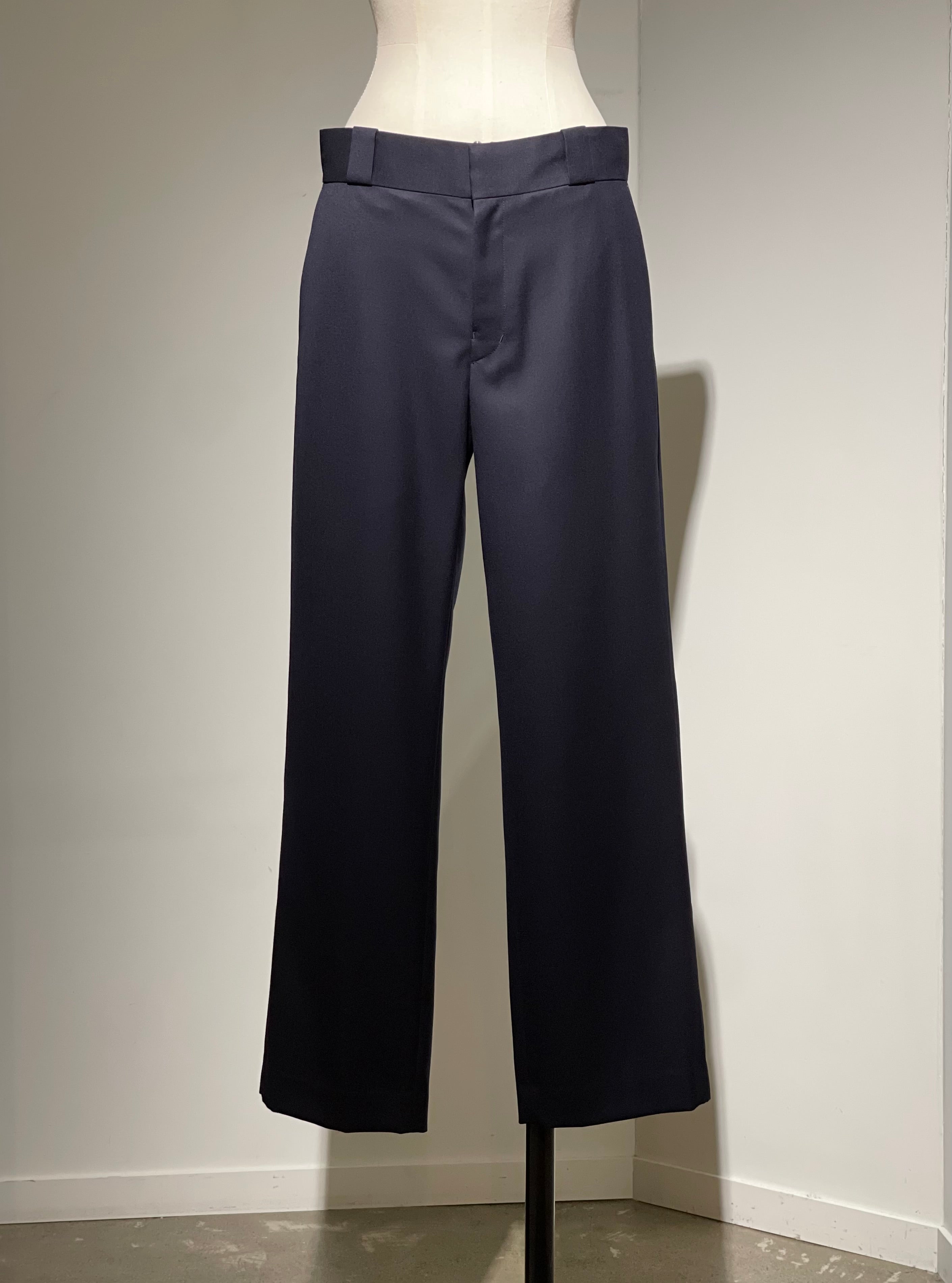MADISONBLUE LOW WAIST WIDE-LEG PT WOOL