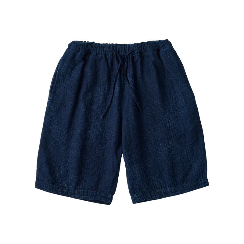 Porter Classic SEA ISLAND SASHIKO SHORTS (LIMITED)