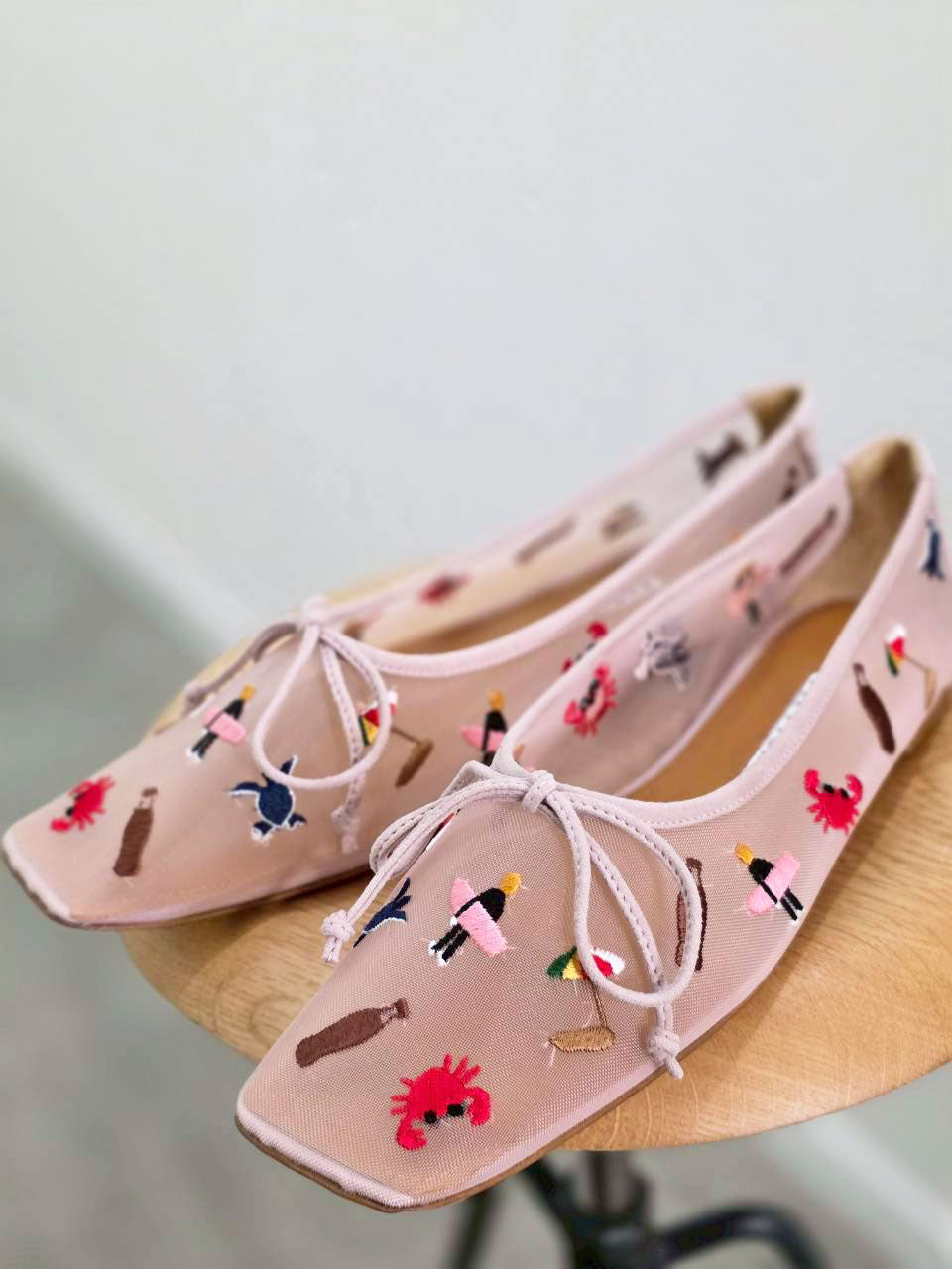 PIPPICHIC AMBER BALLET EMBROIDERY