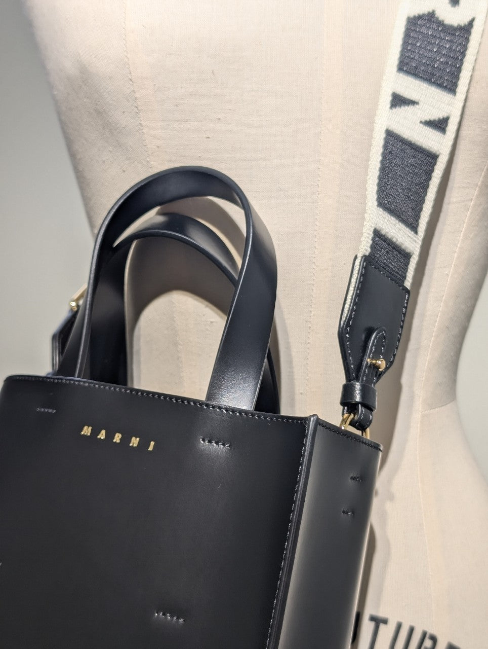 MARNI SHMP0039 MUSEO LEATHER MINI BAG