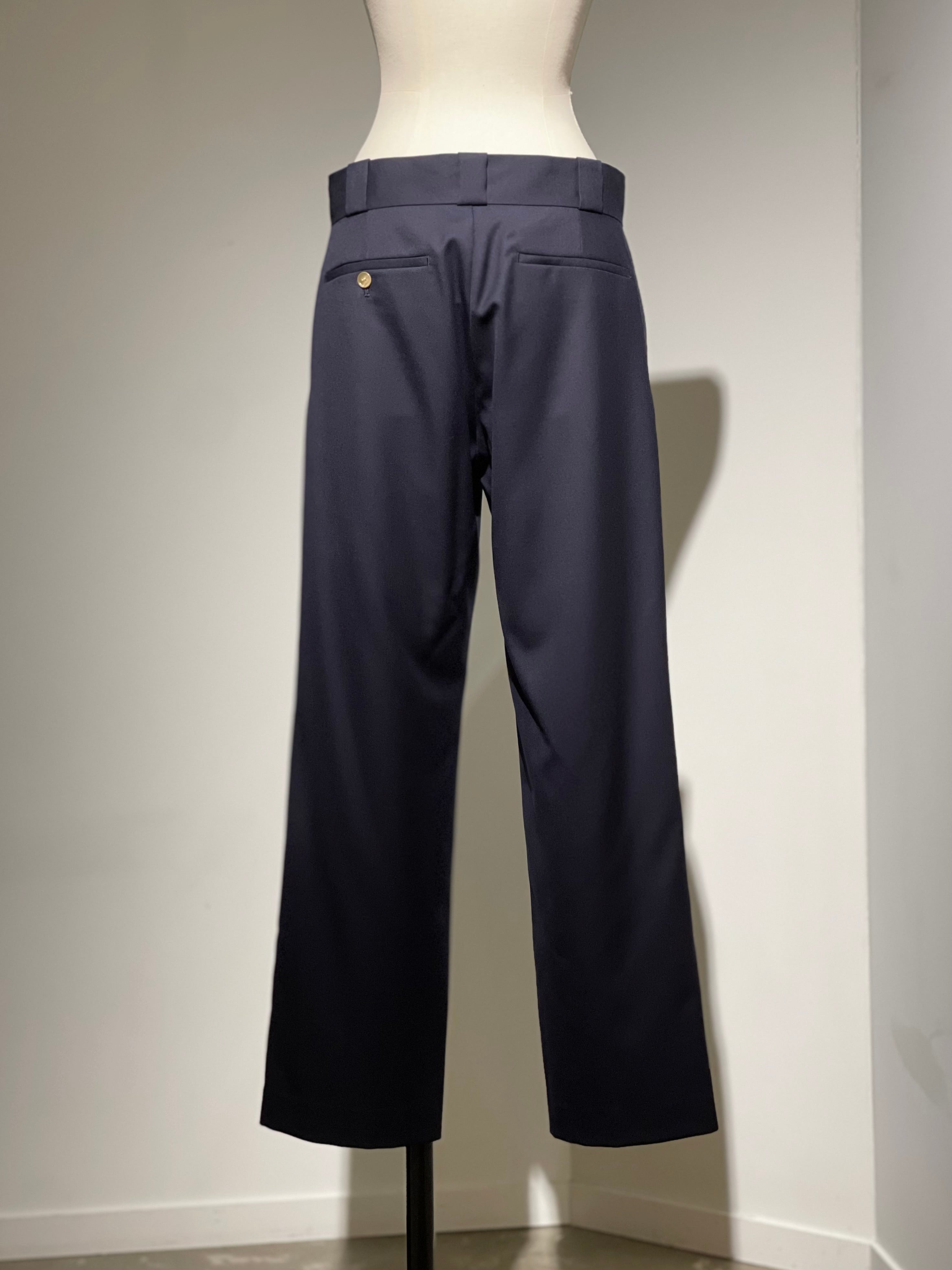 MADISONBLUE LOW WAIST WIDE-LEG PT WOOL