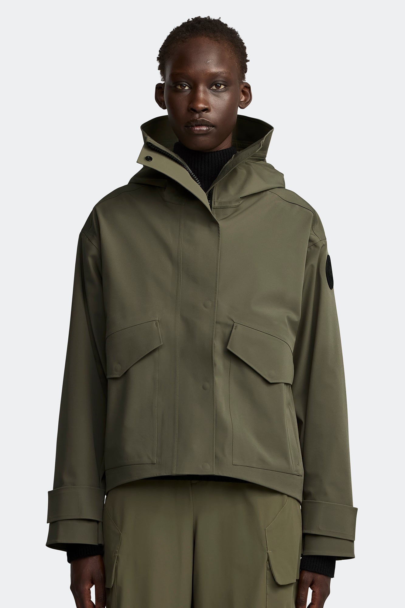 CANADA GOOSE 5632WB Tofino Rain Jacket Black Label