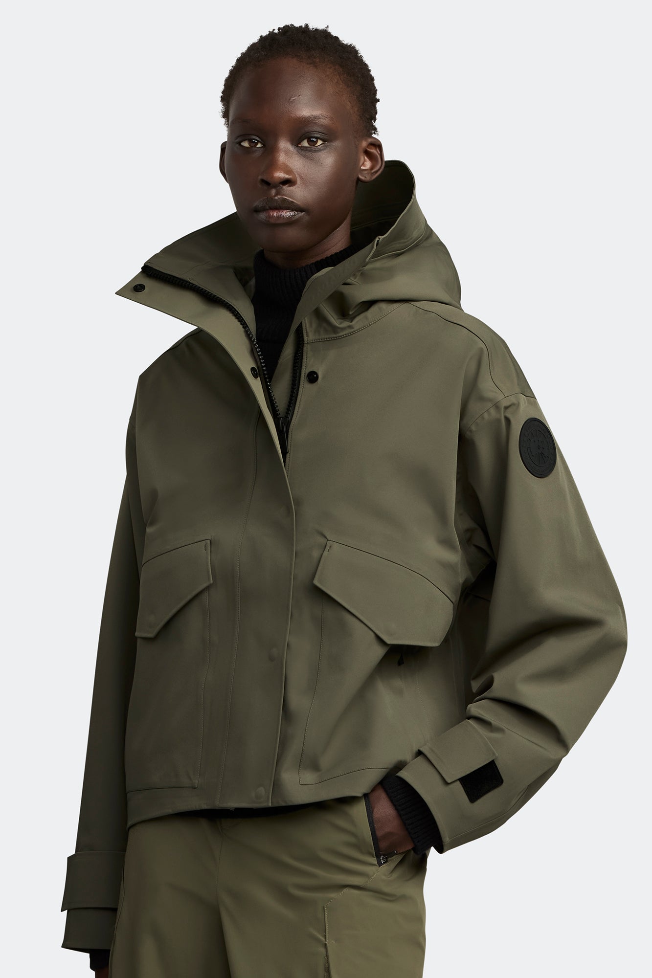 CANADA GOOSE 5632WB Tofino Rain Jacket Black Label