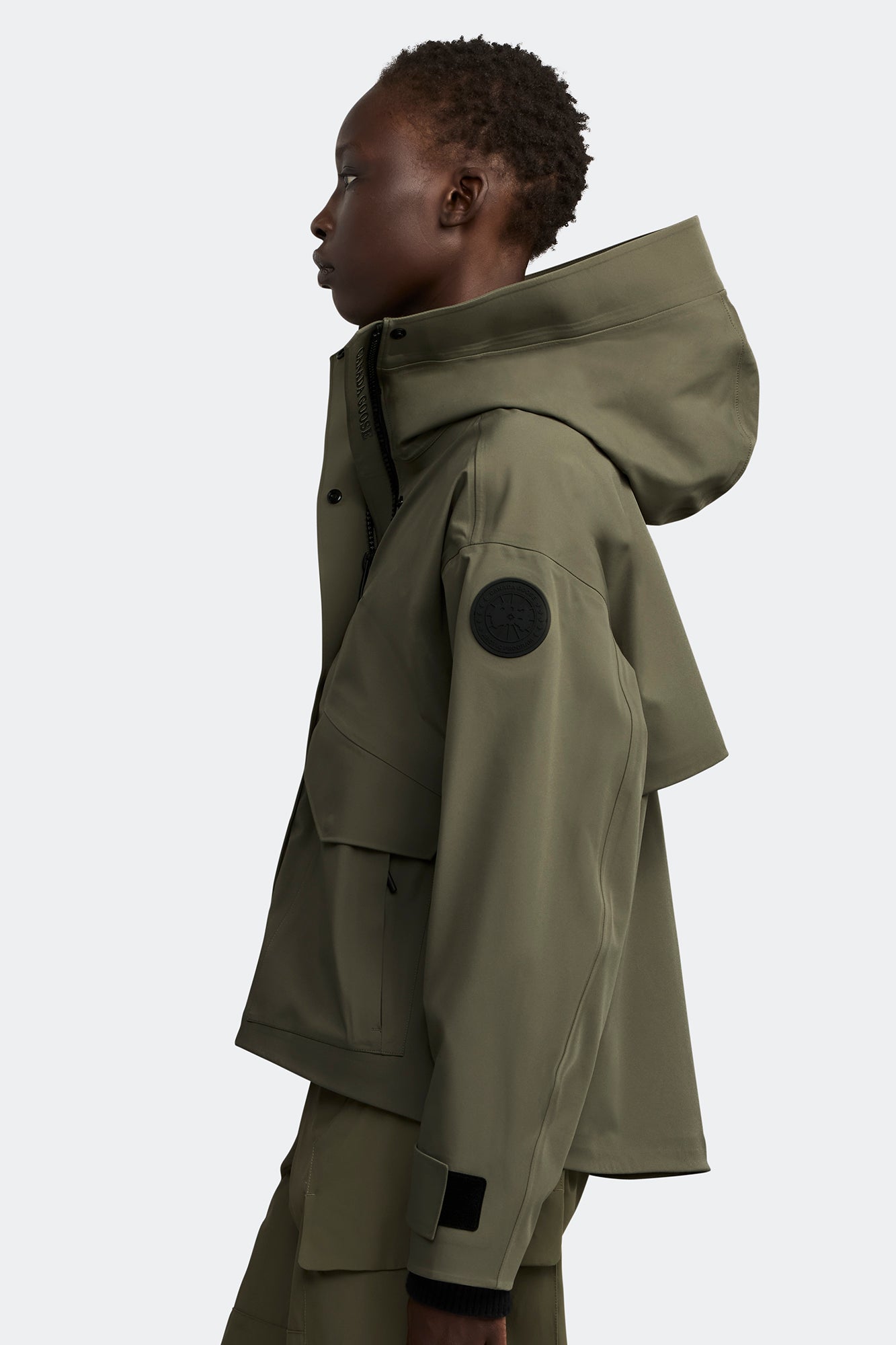 CANADA GOOSE 5632WB Tofino Rain Jacket Black Label