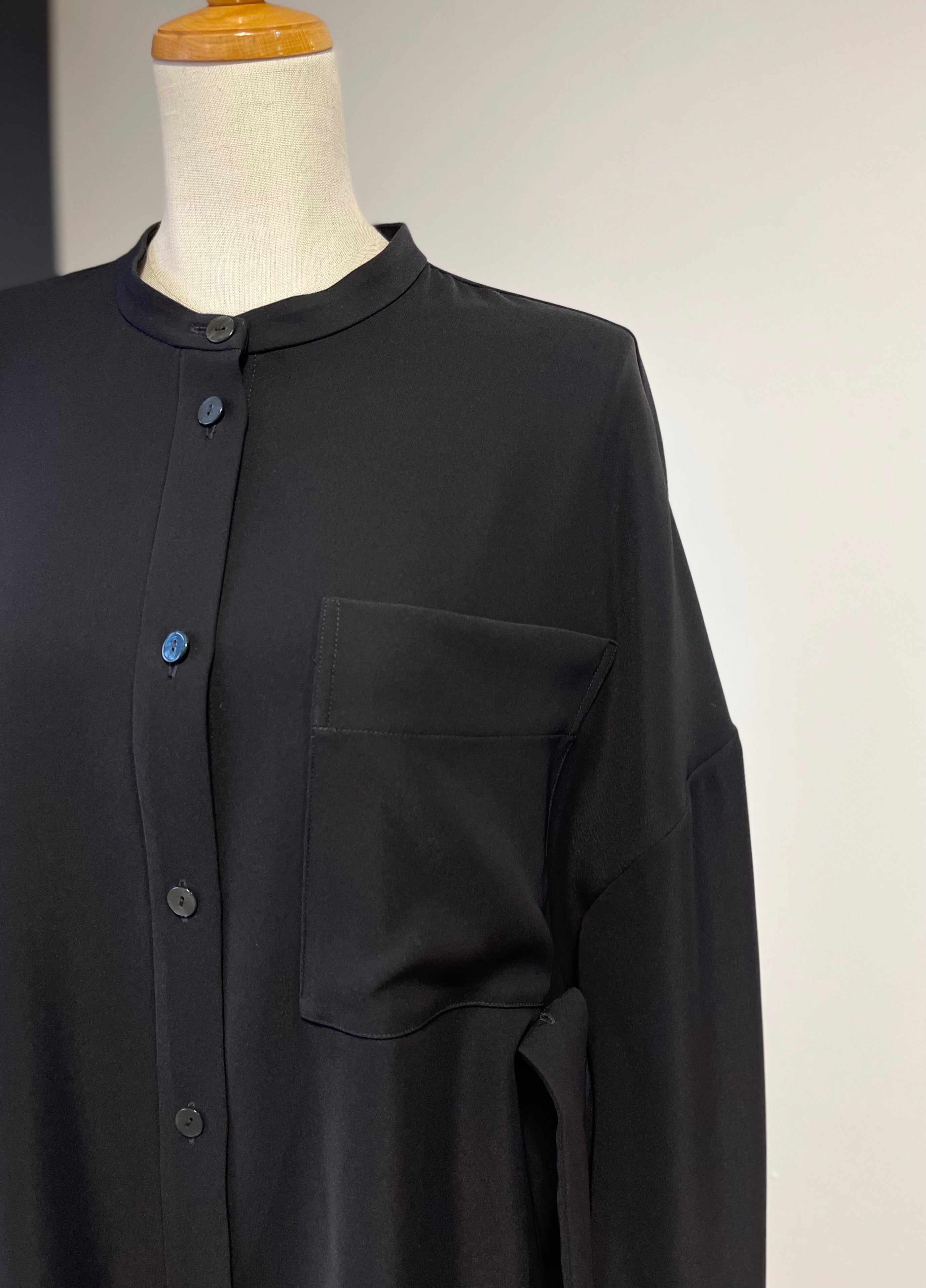 ENFOLD PEツイル MANY-STYLE OVER SHIRT