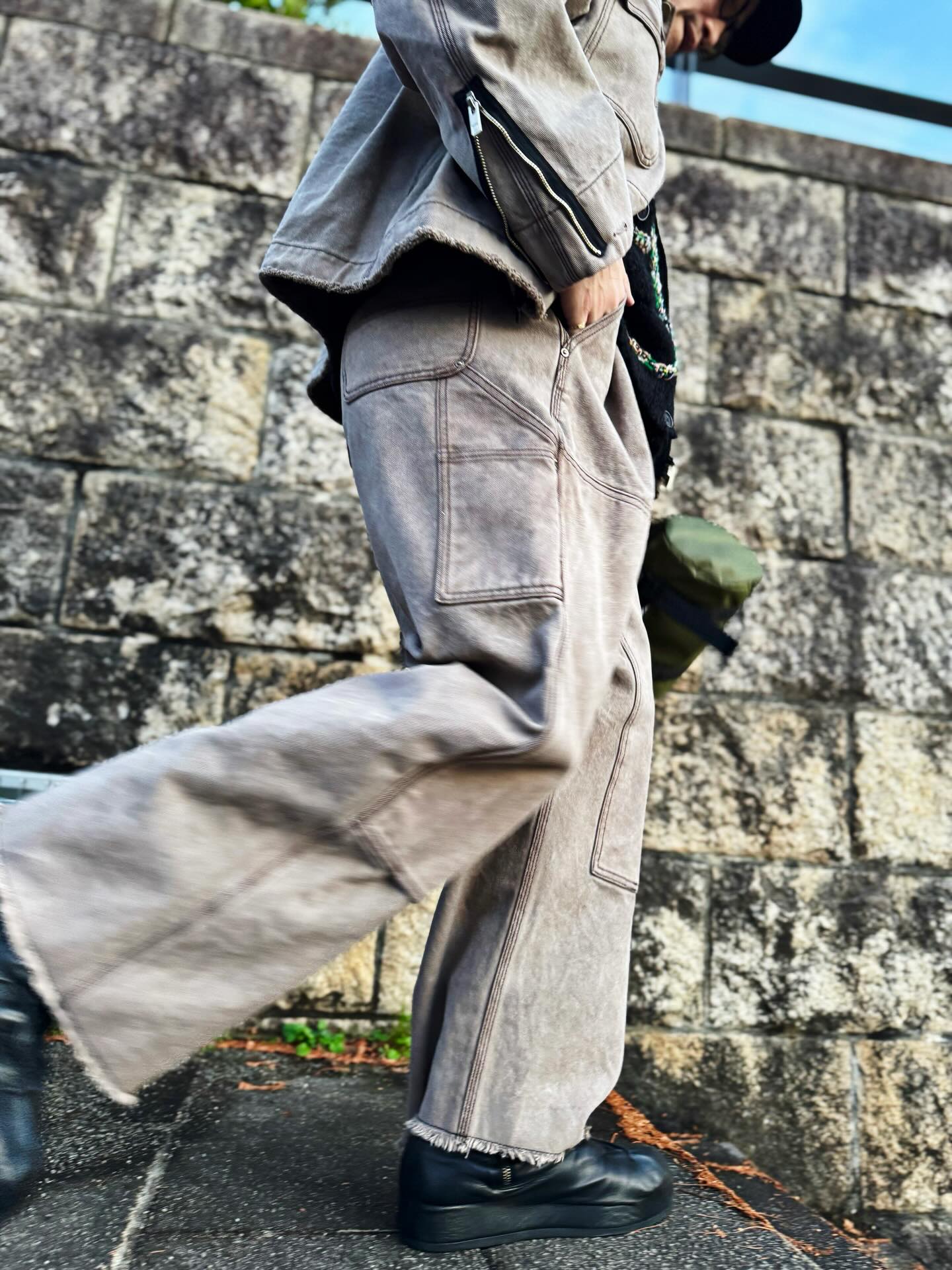 N.HOOLYWOOD 2252-CP71-038 TUCK PANTS