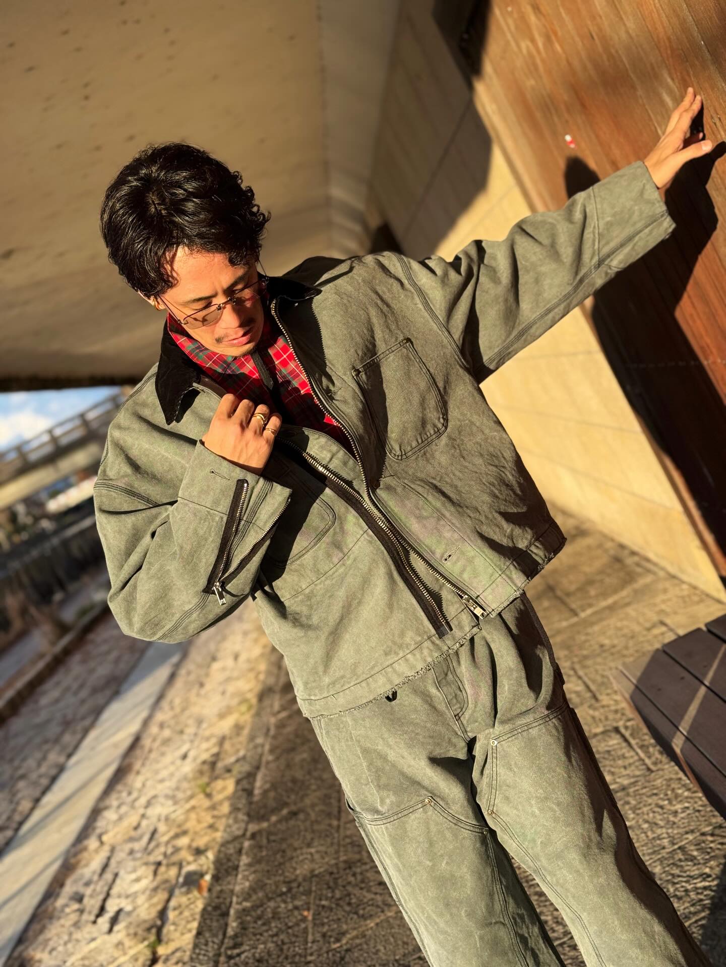N.HOOLYWOOD 2252-BL71-038 WORK JACKET