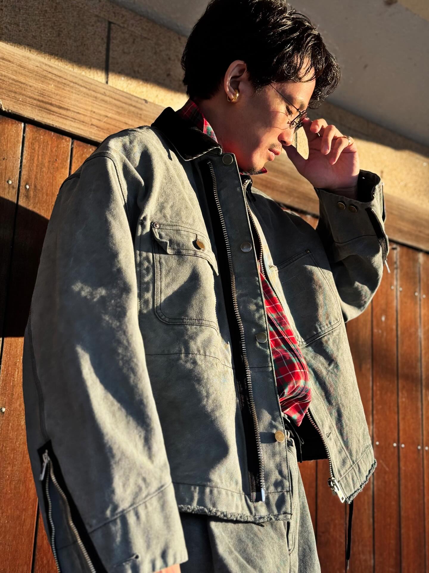 N.HOOLYWOOD 2252-BL71-038 WORK JACKET