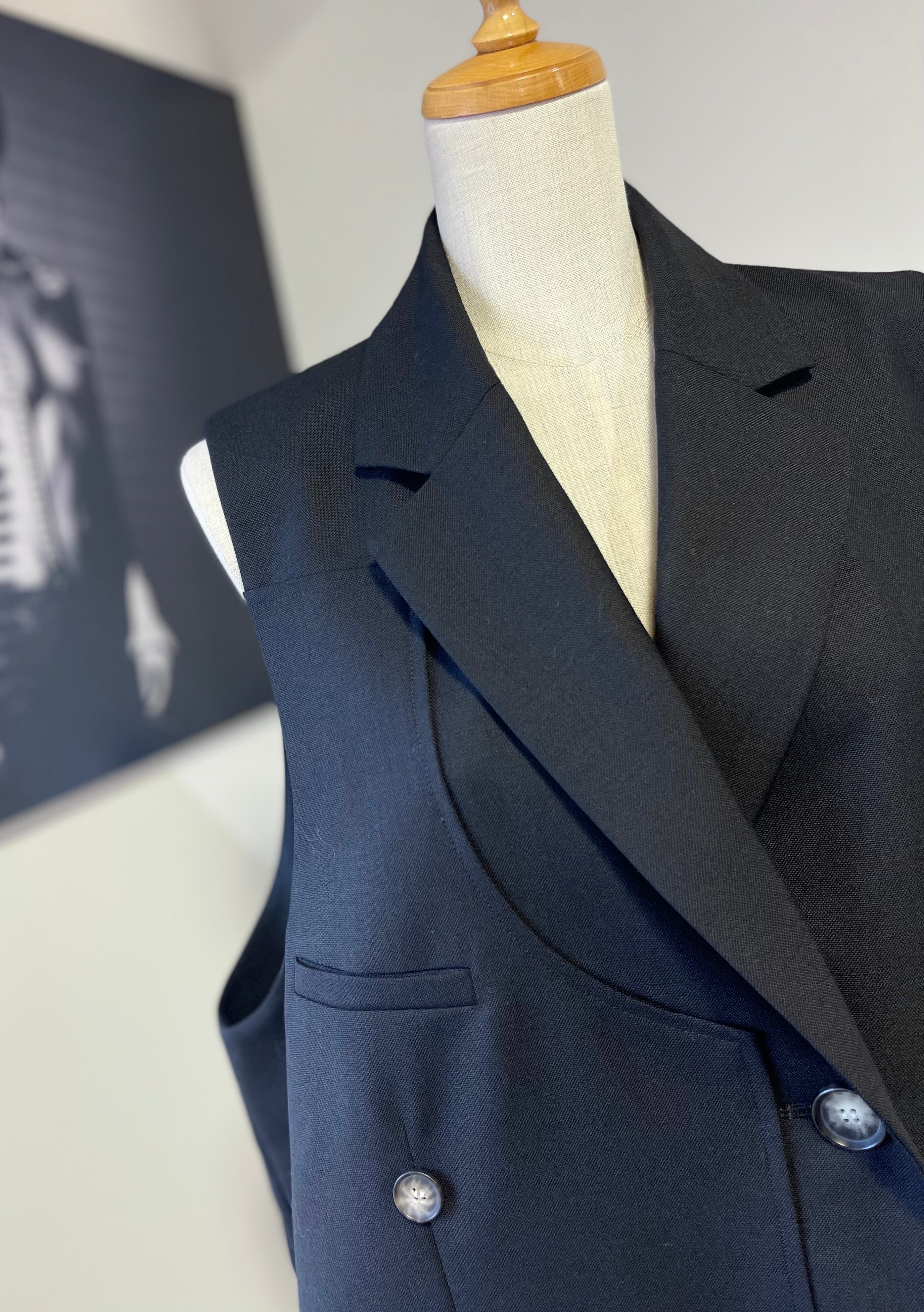 ENFOLD DOUBLE SUIT VEST