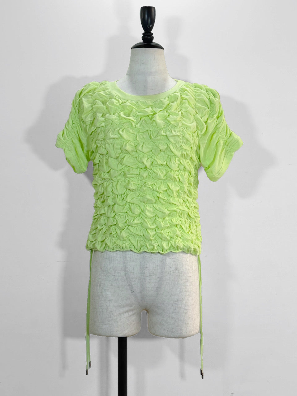 MAISONSPECIAL Shirring T-shirt