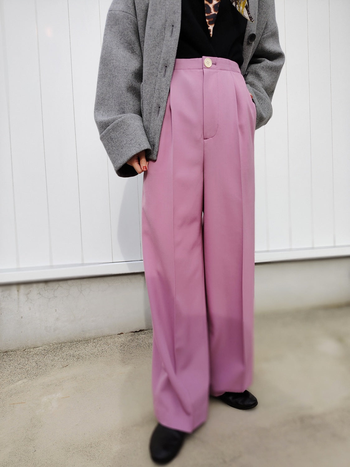 ENFOLD STRIGHT PANTS