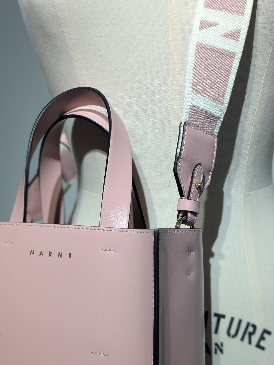 MARNI SHMP0039 MUSEO LEATHER MINI BAG
