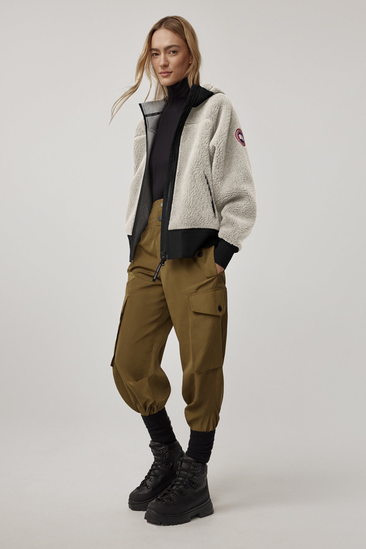 CANADA GOOSE 7016W Simcoe Oversized Hoody Kind Pile Fleece