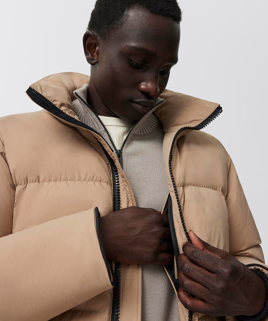 CANADA GOOSE 2802MB Lawrence Puffer Jacket Black Label