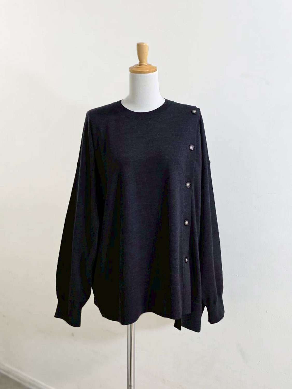 ENFOLD TWO-WAY PULLOVER