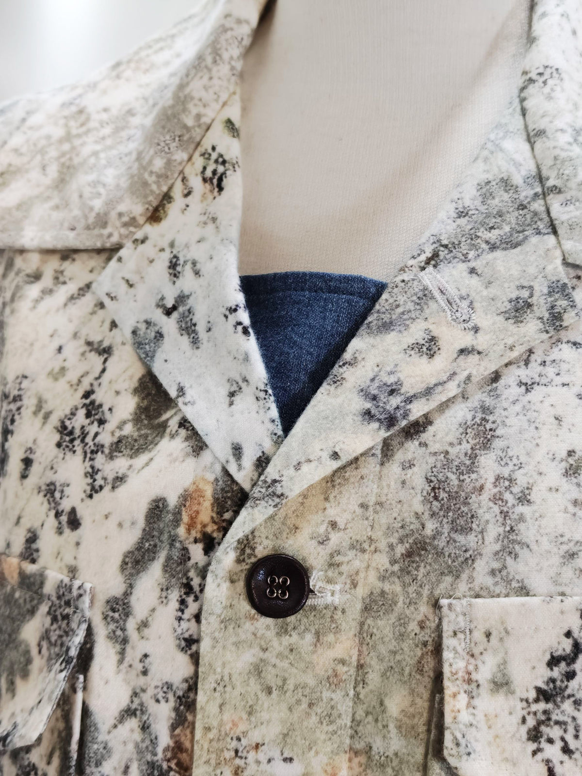 TANAKA DOUBLE POCKET SHIRT (MARBLE)