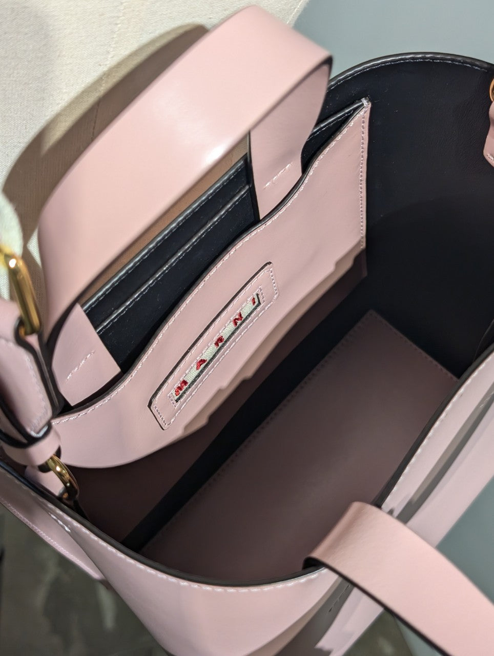 MARNI SHMP0039 MUSEO LEATHER MINI BAG