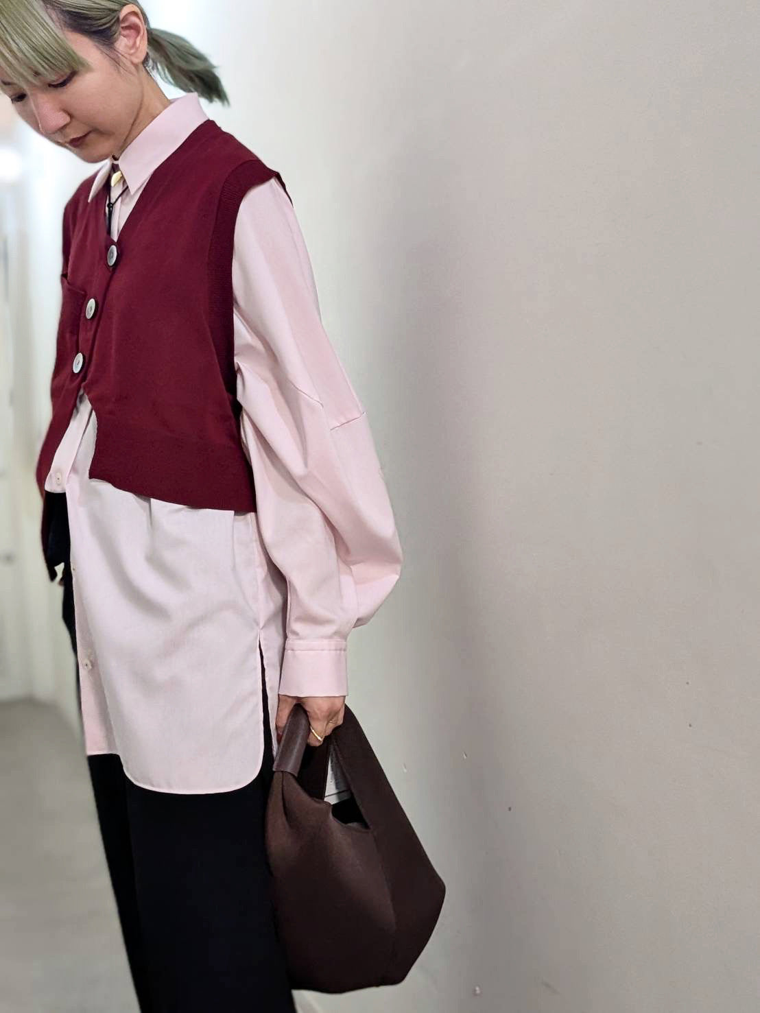 någonstans PIN POINT OXFORD BOX SHIRTS