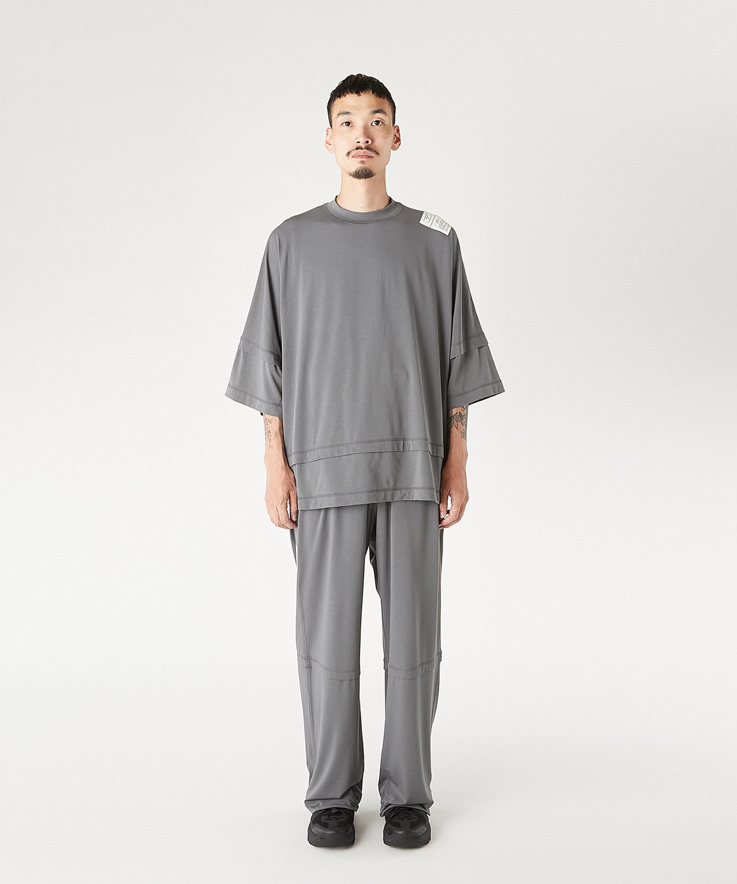 N.HOOLYWOOD 9261-CS54-007 LAYERED T-SHIRT