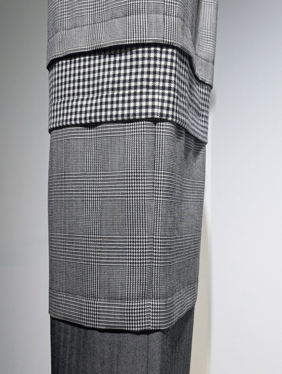 ENFOLD MIX WIDE-PANTS