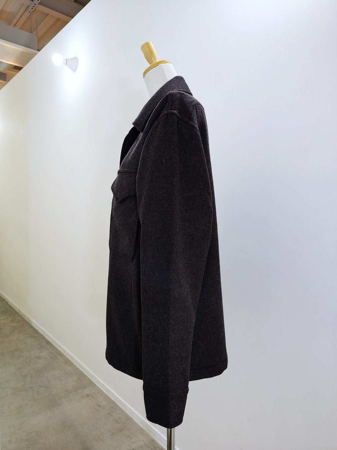 TANAKA DOUBLE POCKET SHIRT (BROWN)