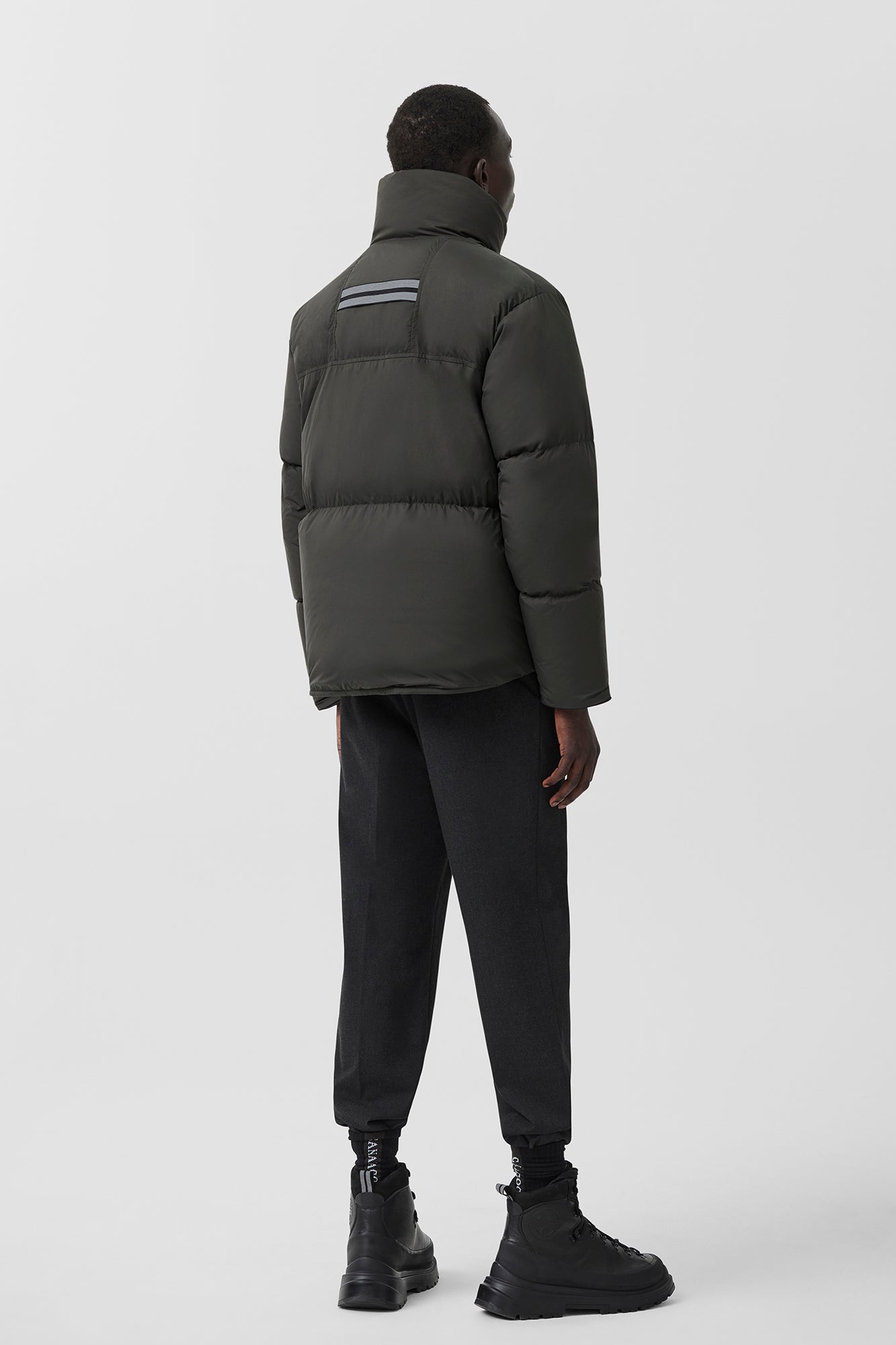 CANADA GOOSE 2802MB Lawrence Puffer Jacket Black Label