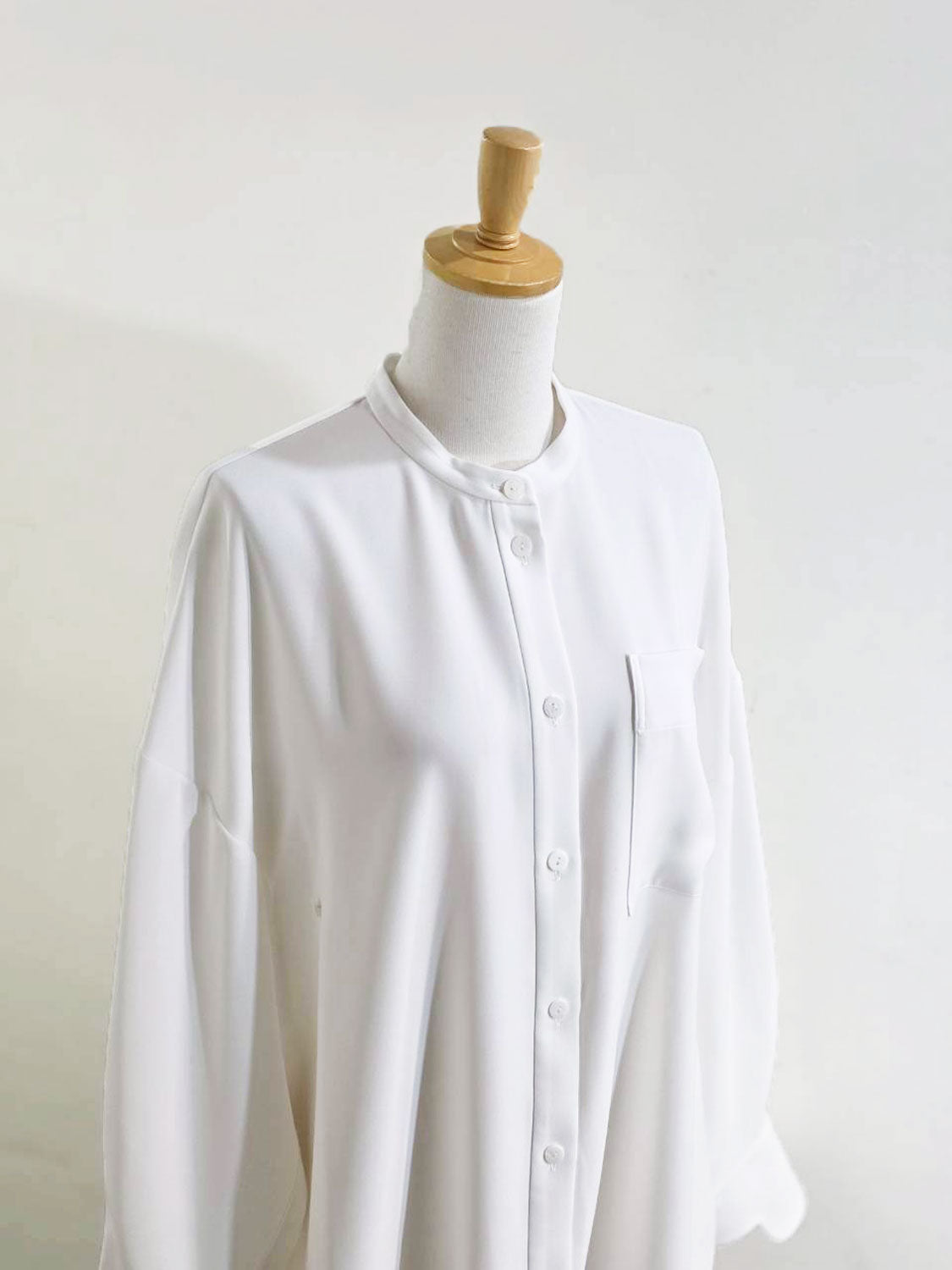 ENFOLD PEツイル MANY-STYLE OVER SHIRT