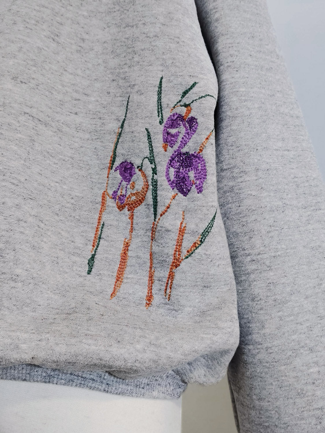 TANAKA ST-186-HGF THE SWEATSHIRT (FLOWER EMBROIDERY)
